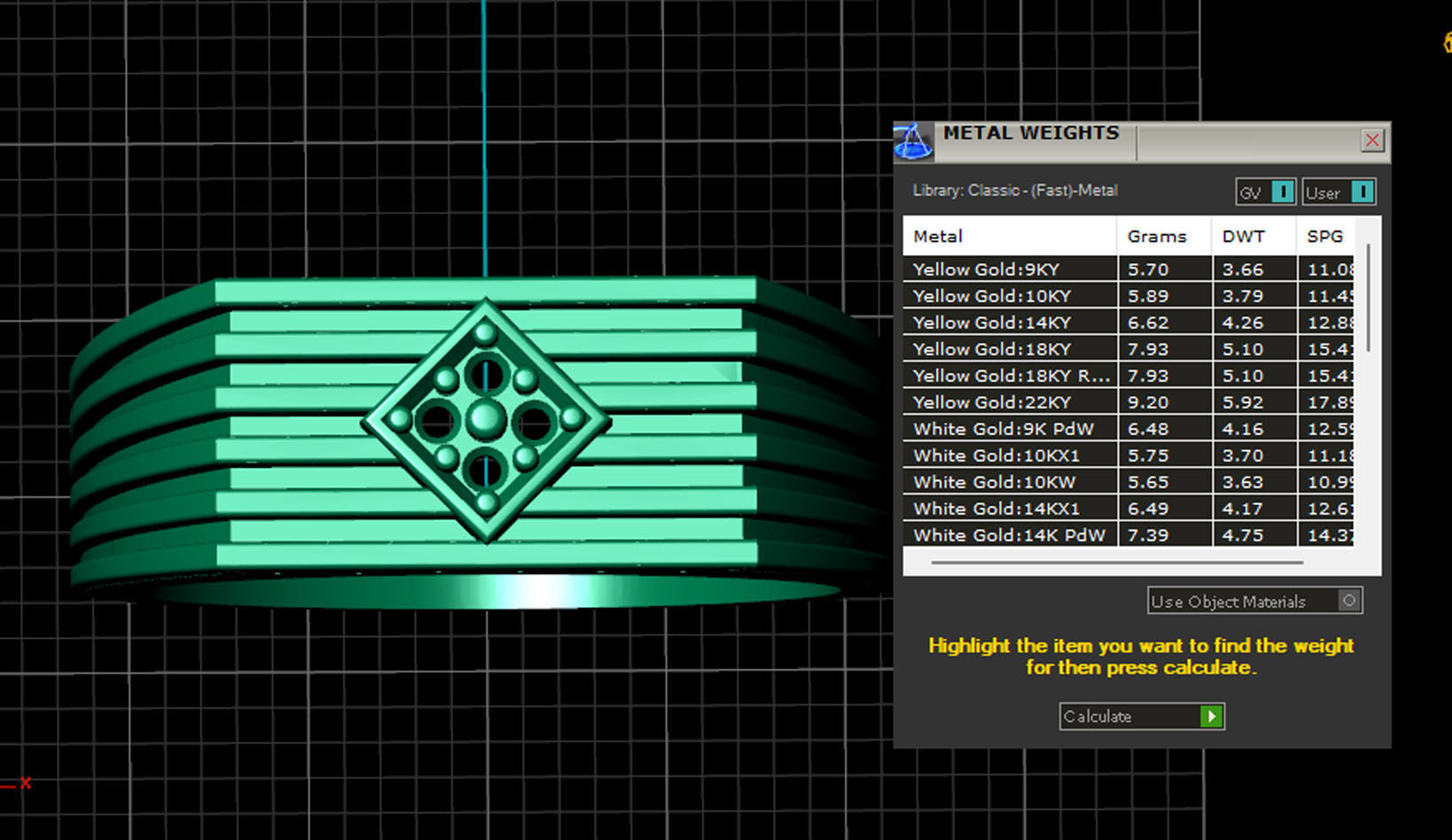 BEST UNIGUE DIAMOND GENTS RING EDITABLE 3dm stl obj mtl 3D print model_5
