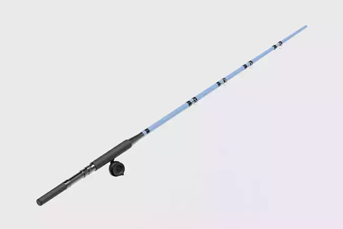 Fishing rod 3d model Low-poly 3D model Fishing rod 3d model Low-poly 3D model
