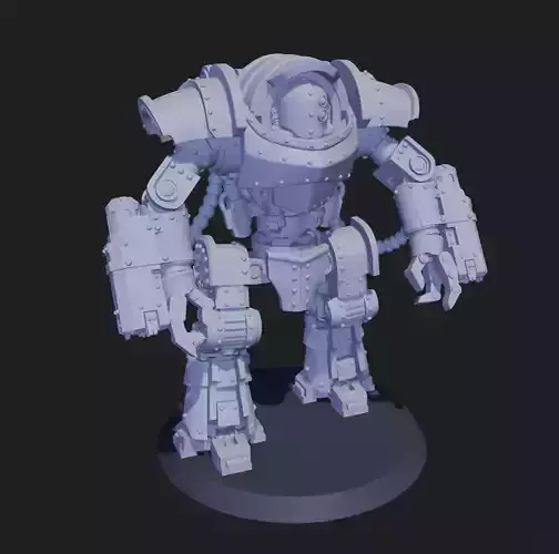 Battle automaton 3D print model