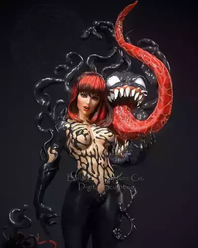 SHE VENOM BY CREATIVE GEEK MB