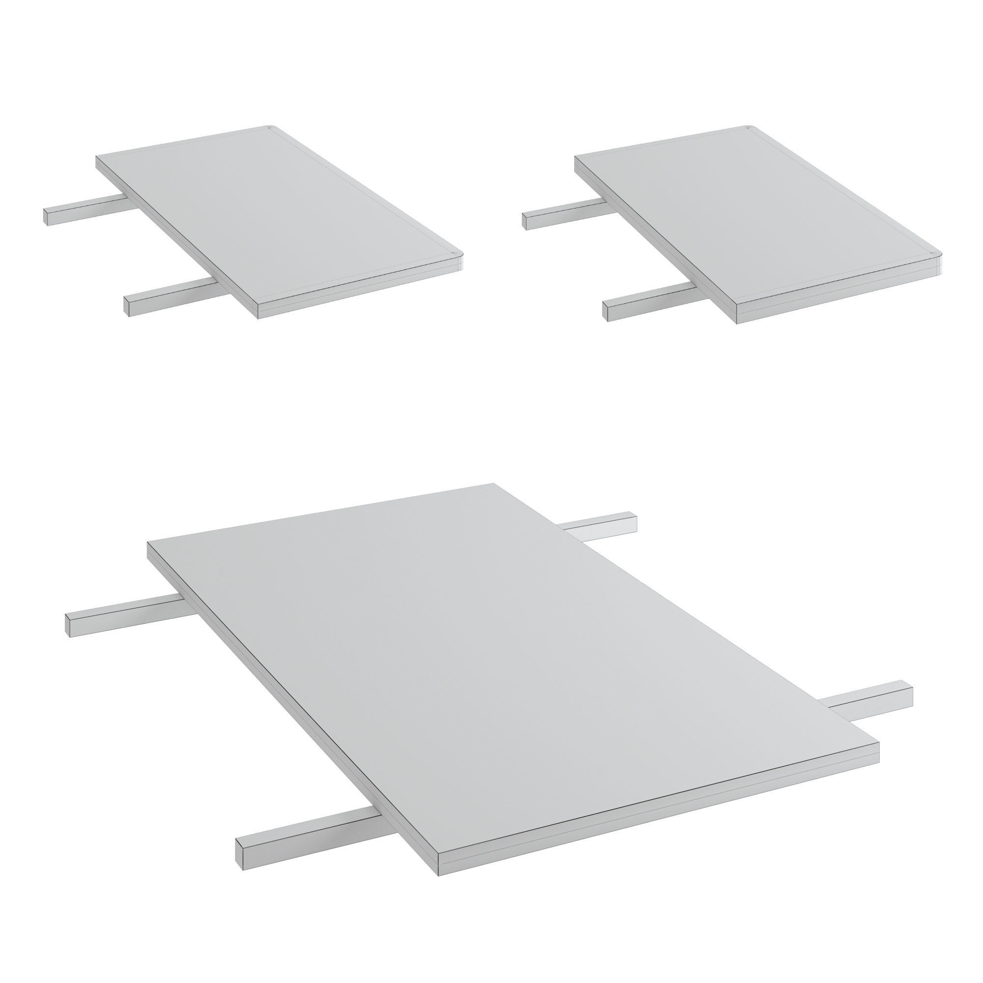 Bolia Dining Table Graceful 3D model_11