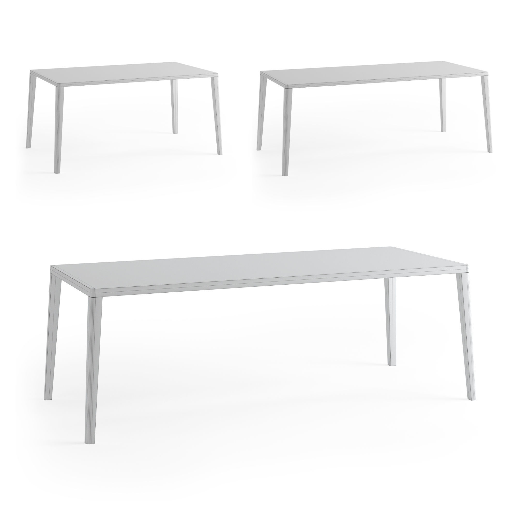 Bolia Dining Table Graceful 3D model_29