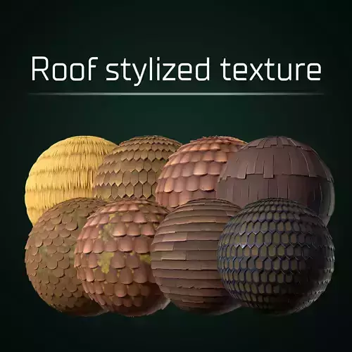 Roof Stylized Texture Texture