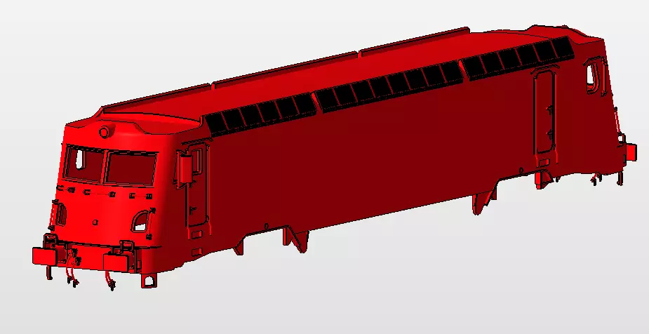 Lema train 3D print model_0