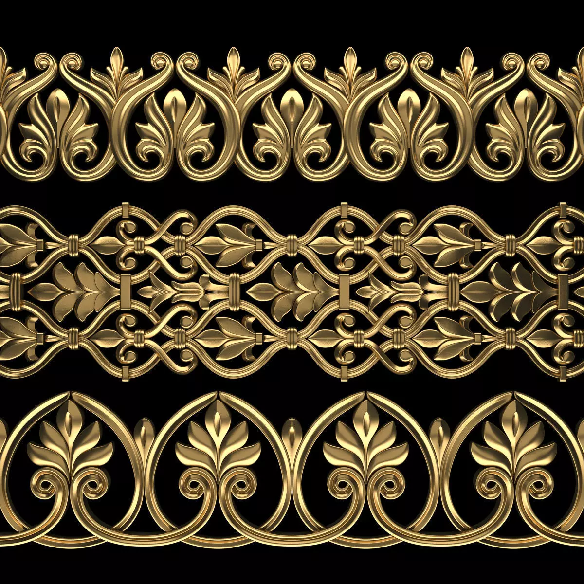 Path Ornament Pack 19 3D model_0