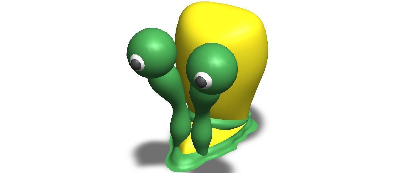 3D Art Surface Little Snail 3D print model_13