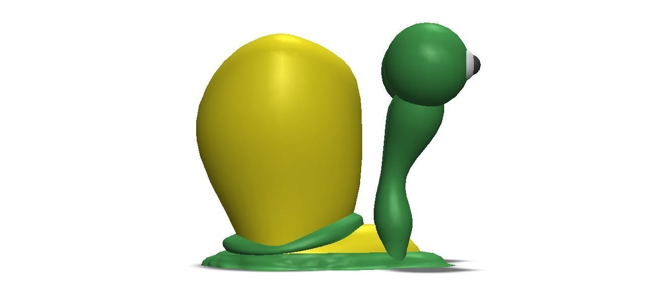 3D Art Surface Little Snail 3D print model_41