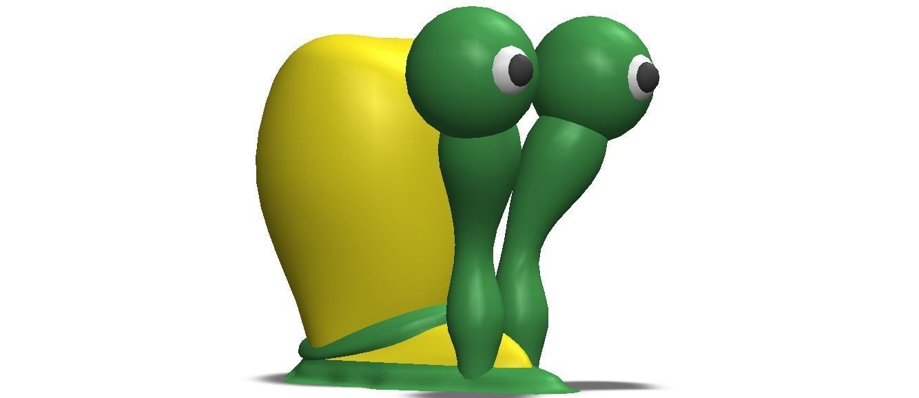 3D Art Surface Little Snail 3D print model_37