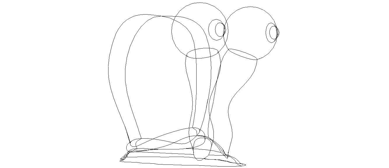 3D Art Surface Little Snail 3D print model_36