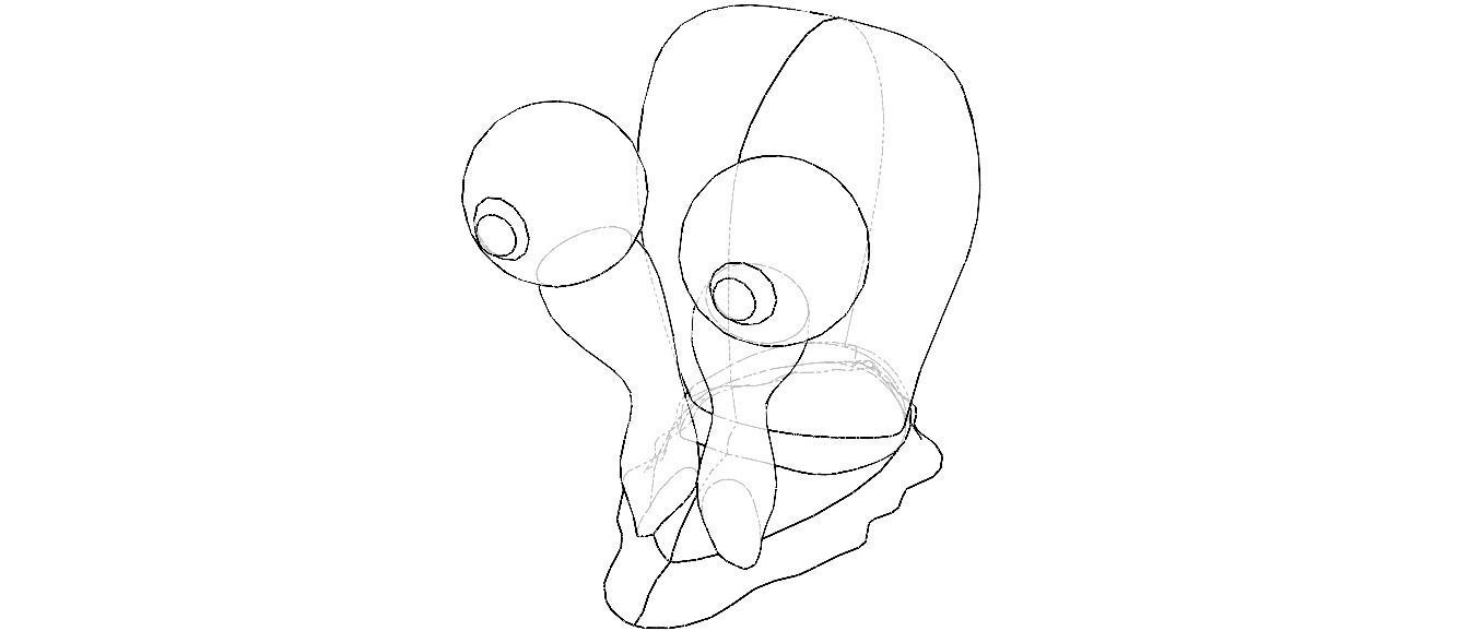 3D Art Surface Little Snail 3D print model_11