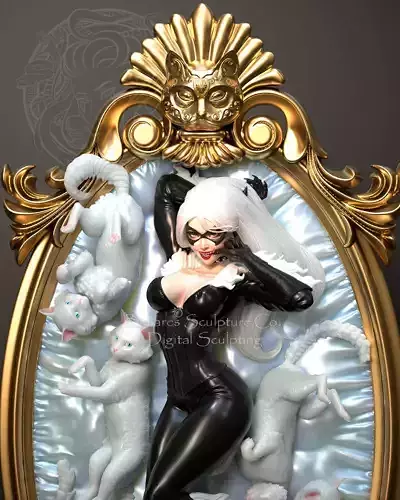 BLACK CAT BY CREATIVE GEEK MB