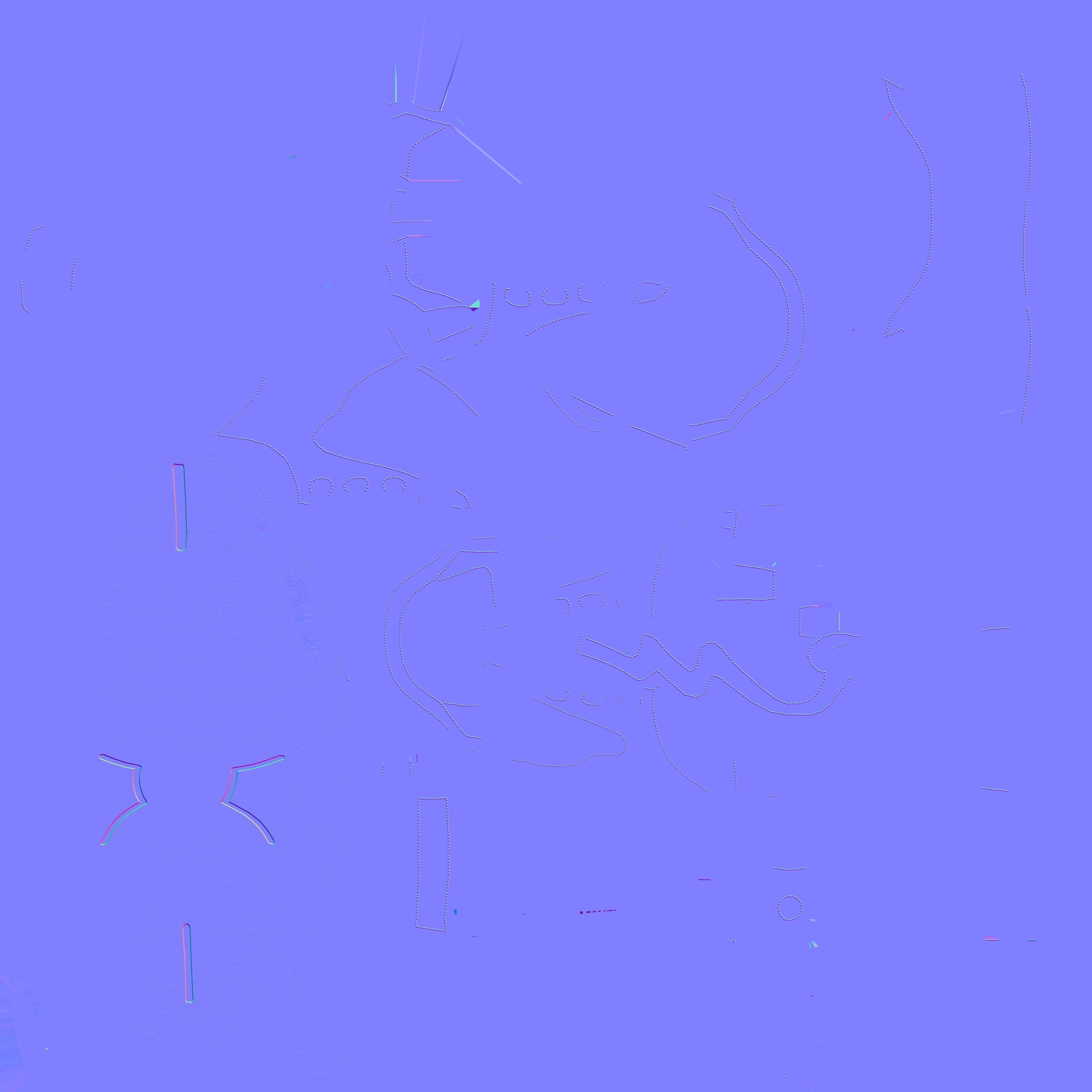 Sneakers Height Increasing White Black Autumn Chunky Shoes Low-poly 3D model_12