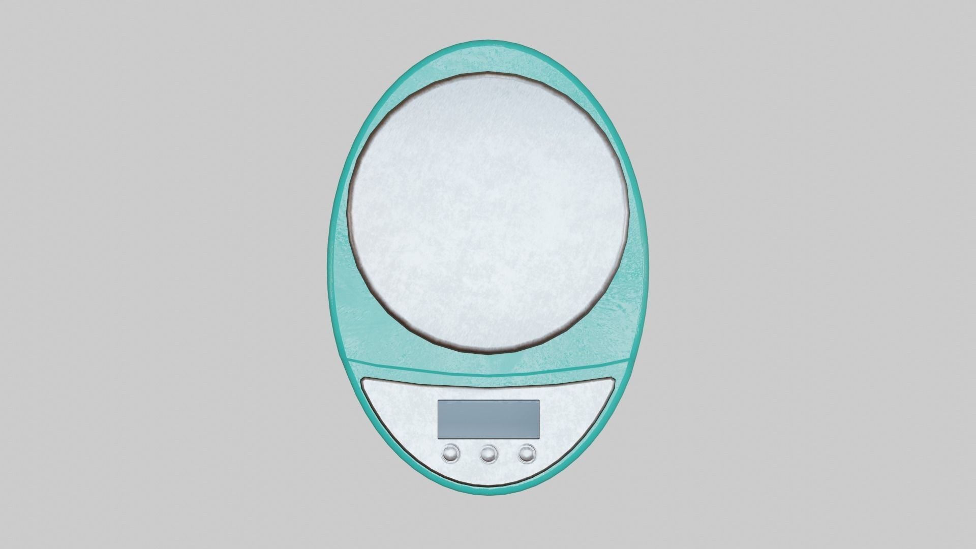 Kitchen scale Free low-poly 3D model_3