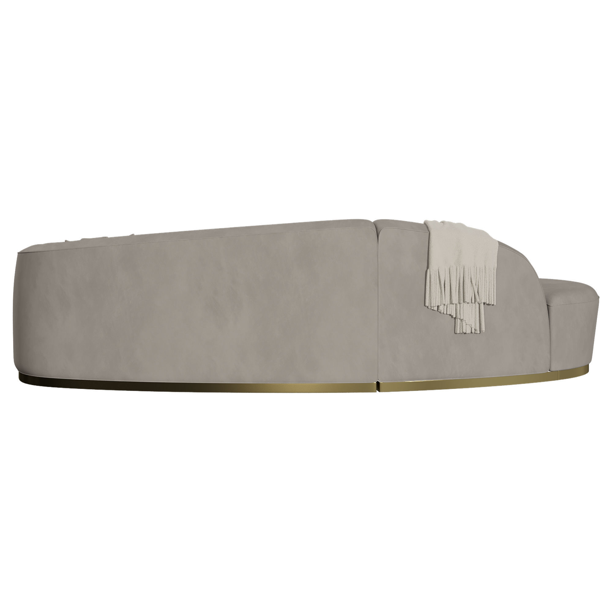 Reya Curved Sectional Sofa 3D model_10