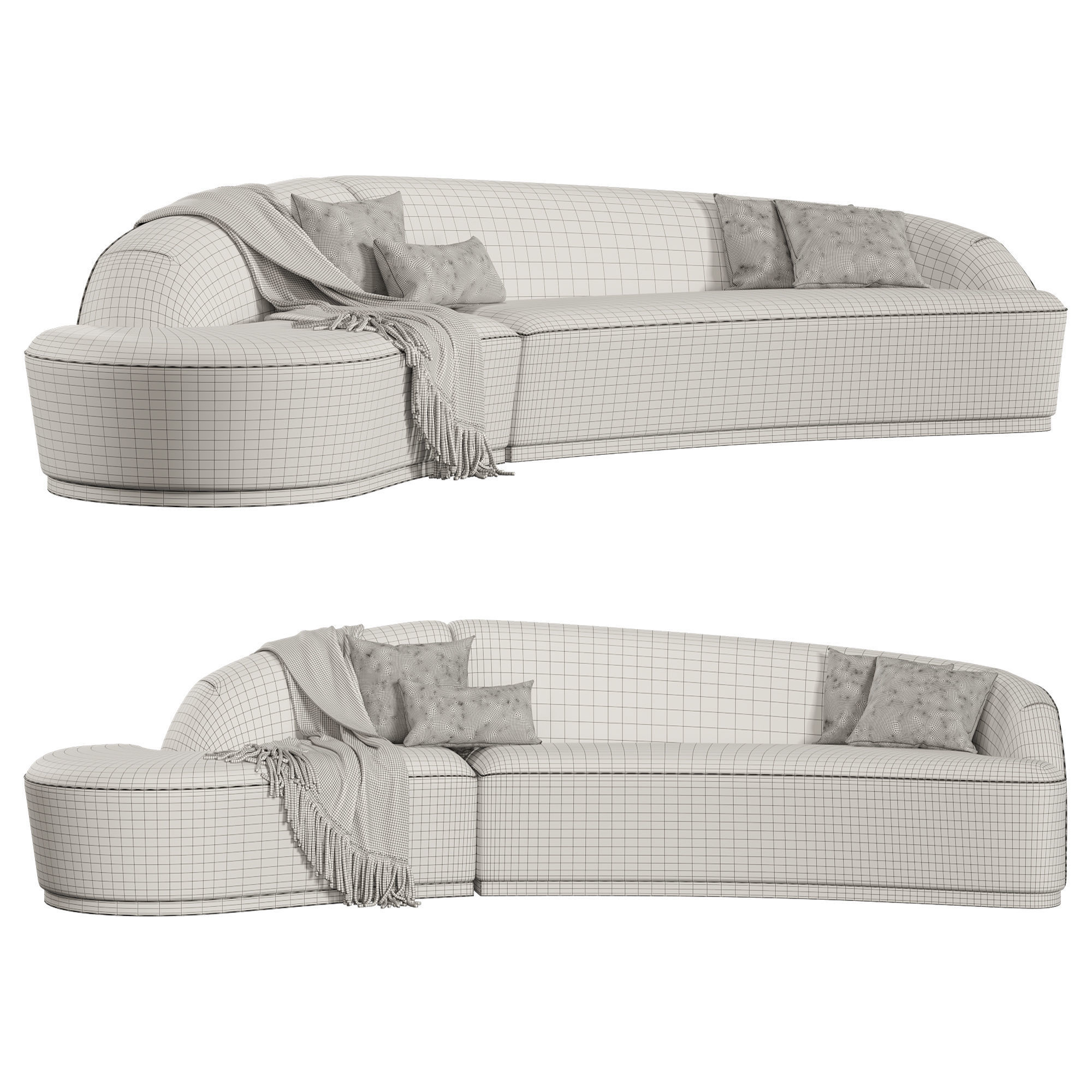 Reya Curved Sectional Sofa 3D model_13