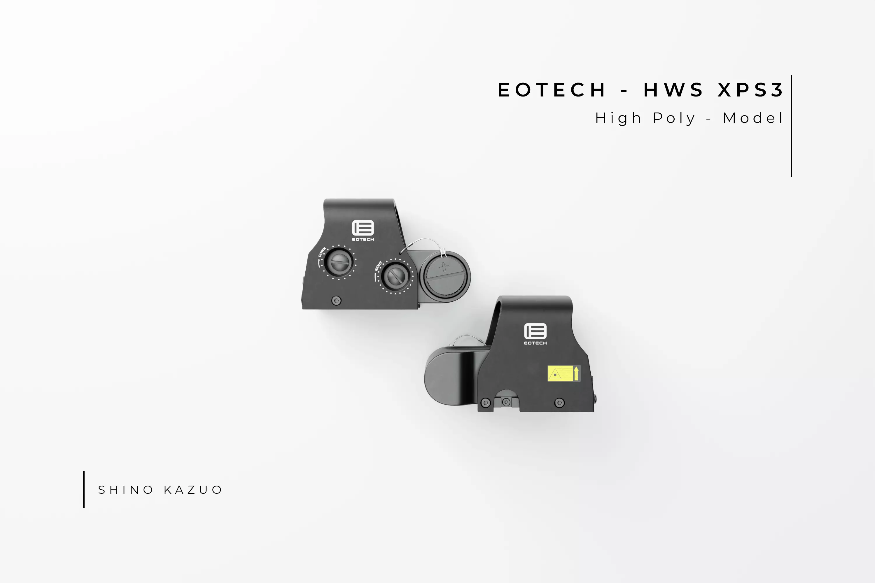 EOTech - Holosight HWS XPS3 3D model_0