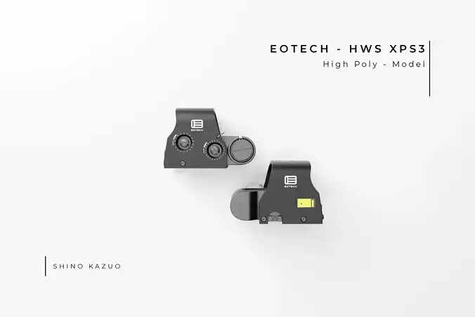 EOTech - Holosight HWS XPS3 3D model