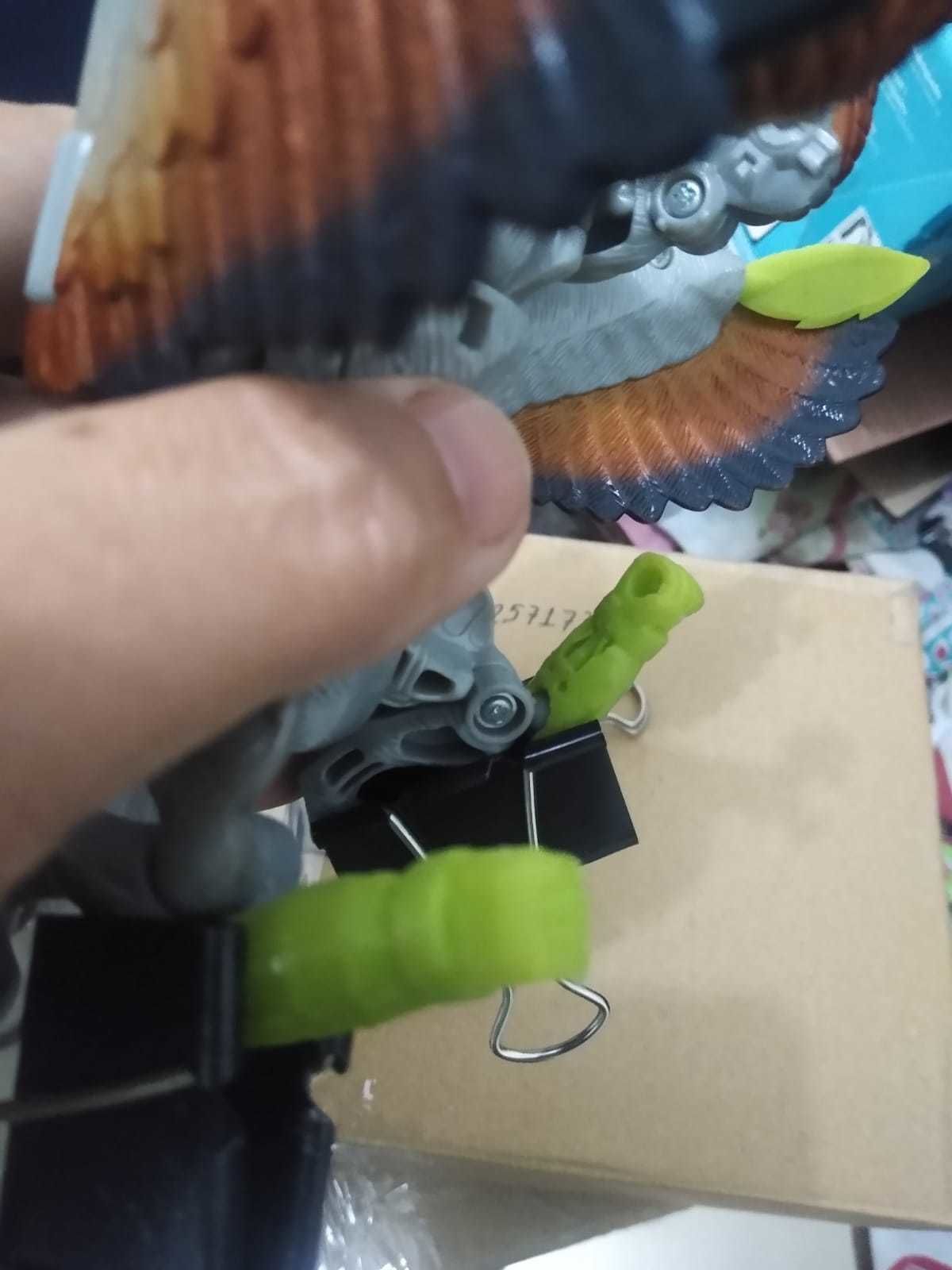 TRANSFORMERS BEAST WARS SILVERBOLT ARMS and Missiles REPLACEMENT 3D print model_2