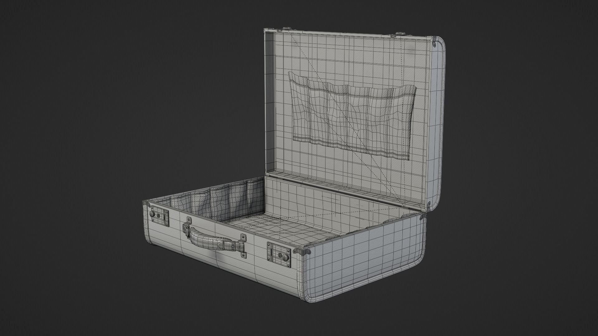 Classic Suitcase 3D model_20
