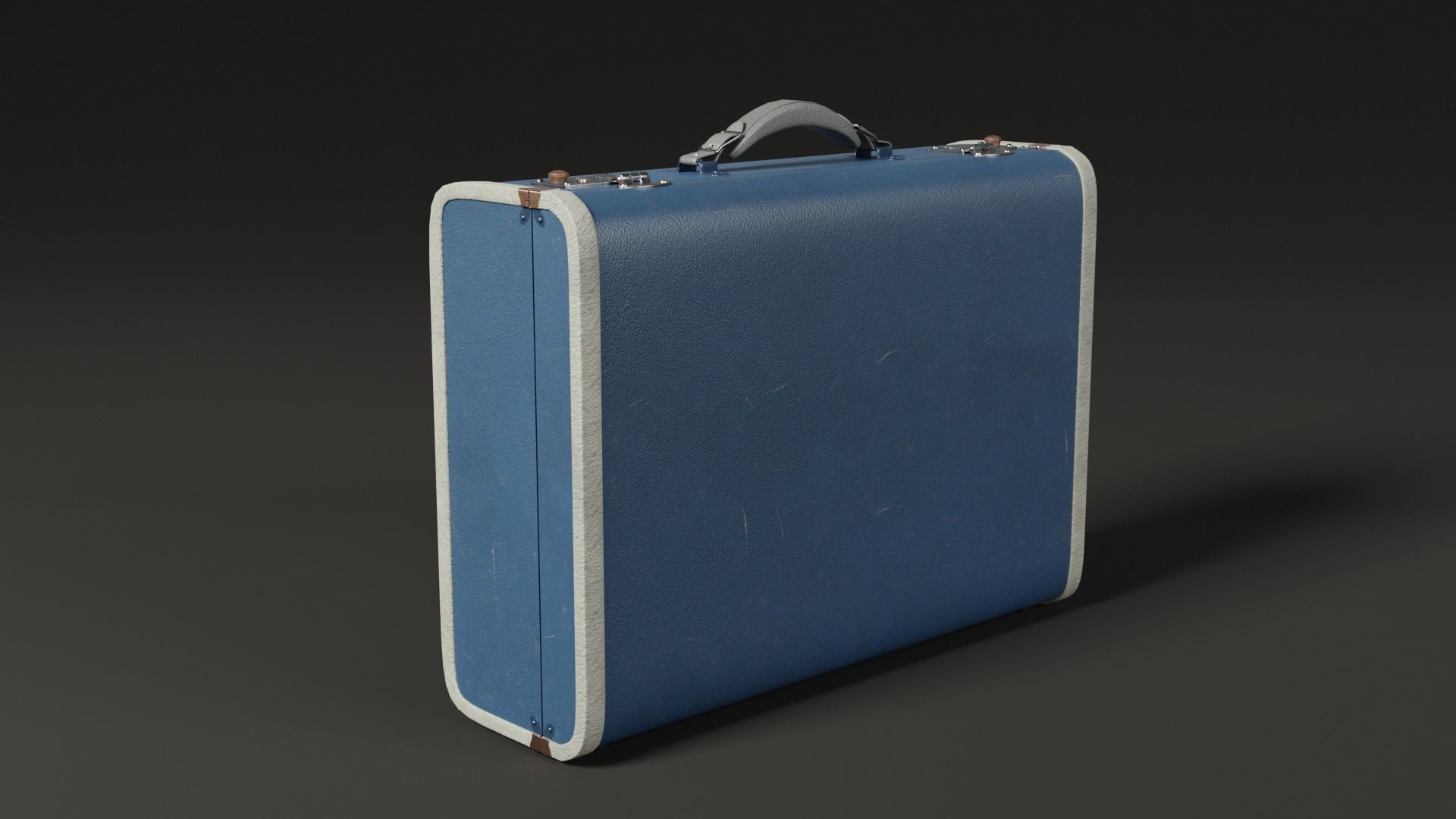 Classic Suitcase 3D model_4