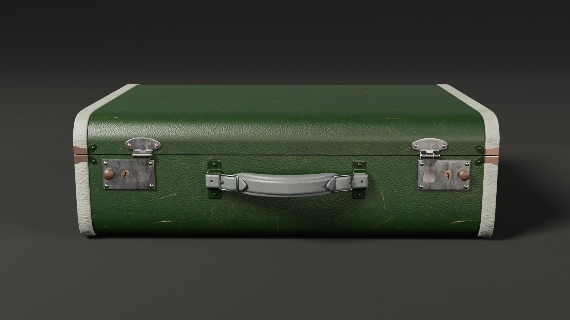 Classic Suitcase 3D model_12