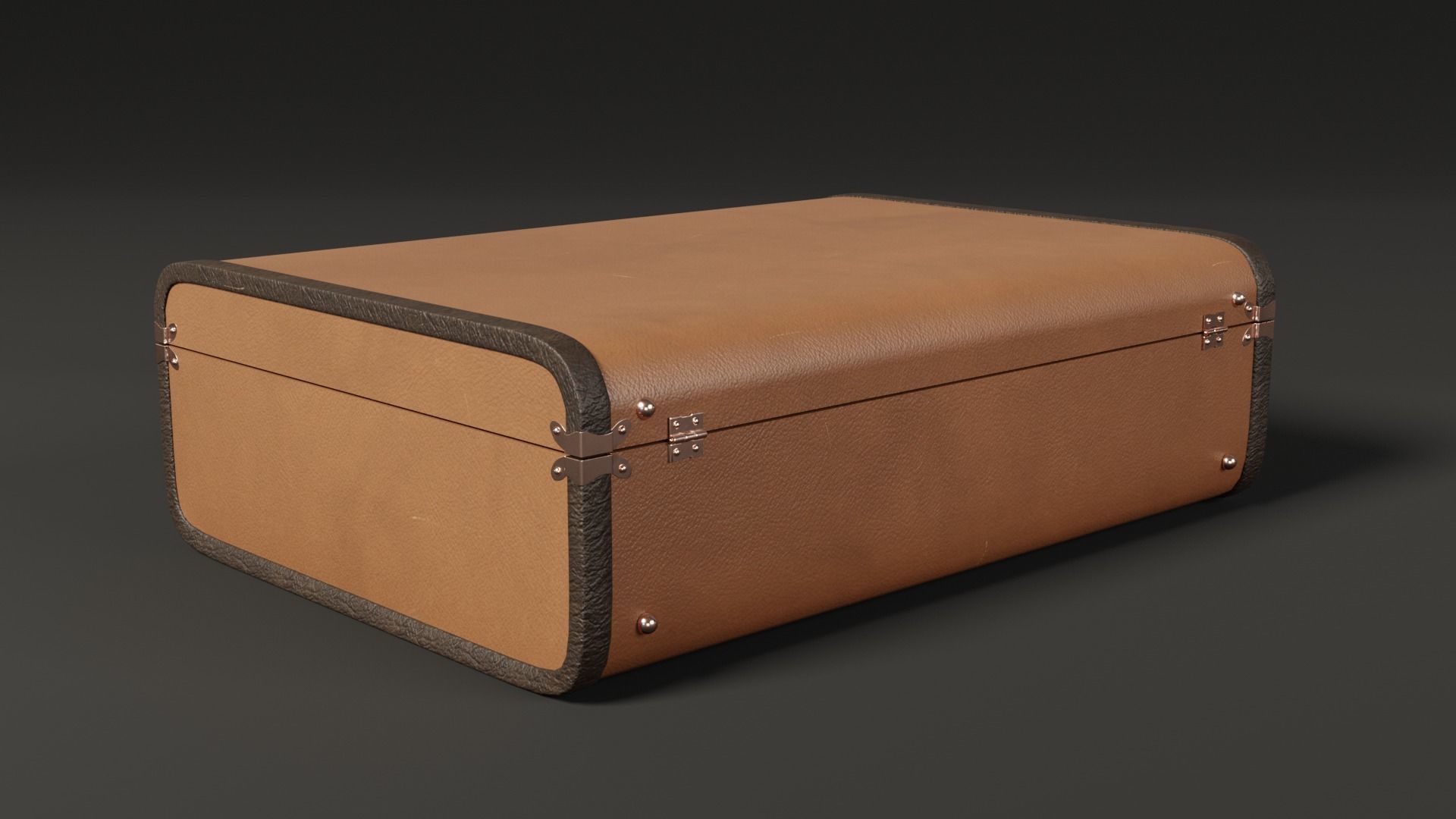 Classic Suitcase 3D model_18
