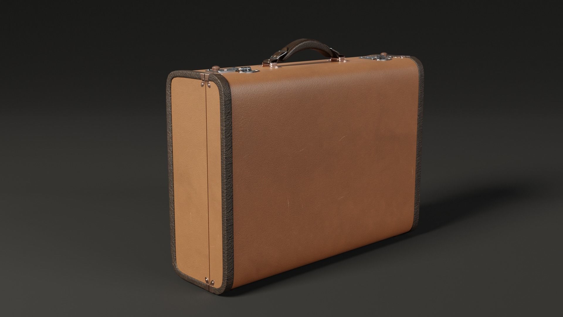 Classic Suitcase 3D model_19
