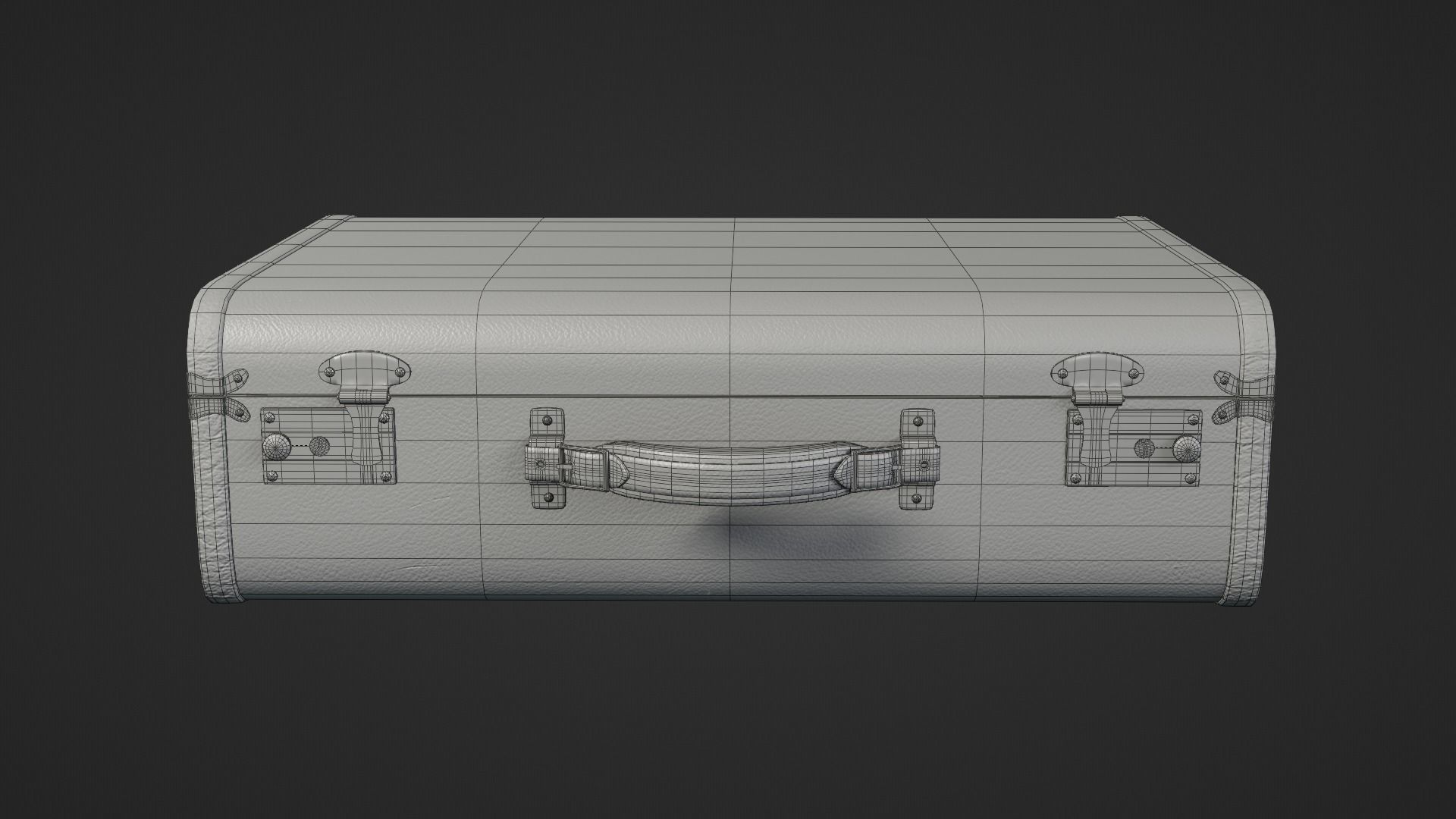 Classic Suitcase 3D model_21