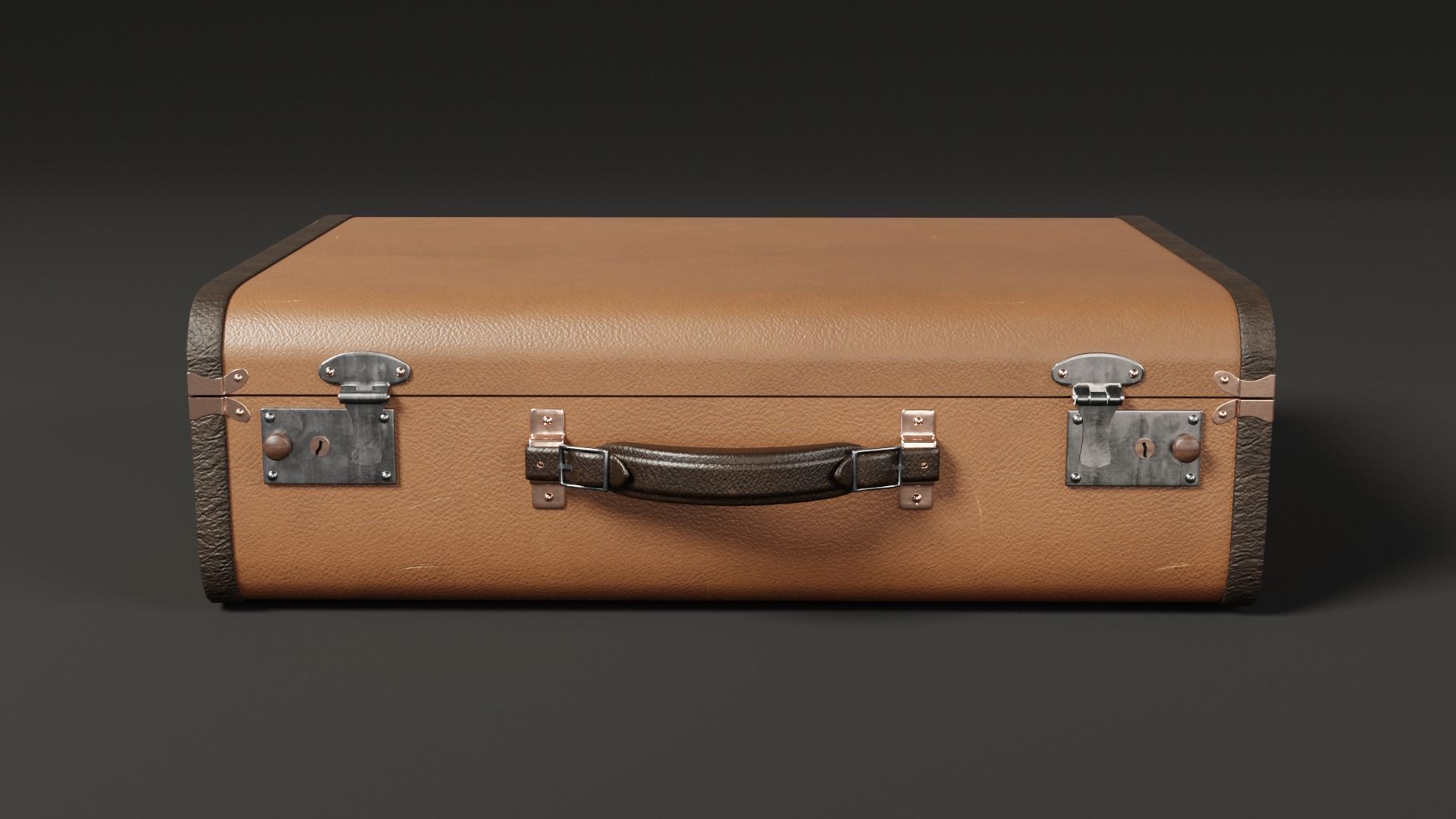 Classic Suitcase 3D model_17