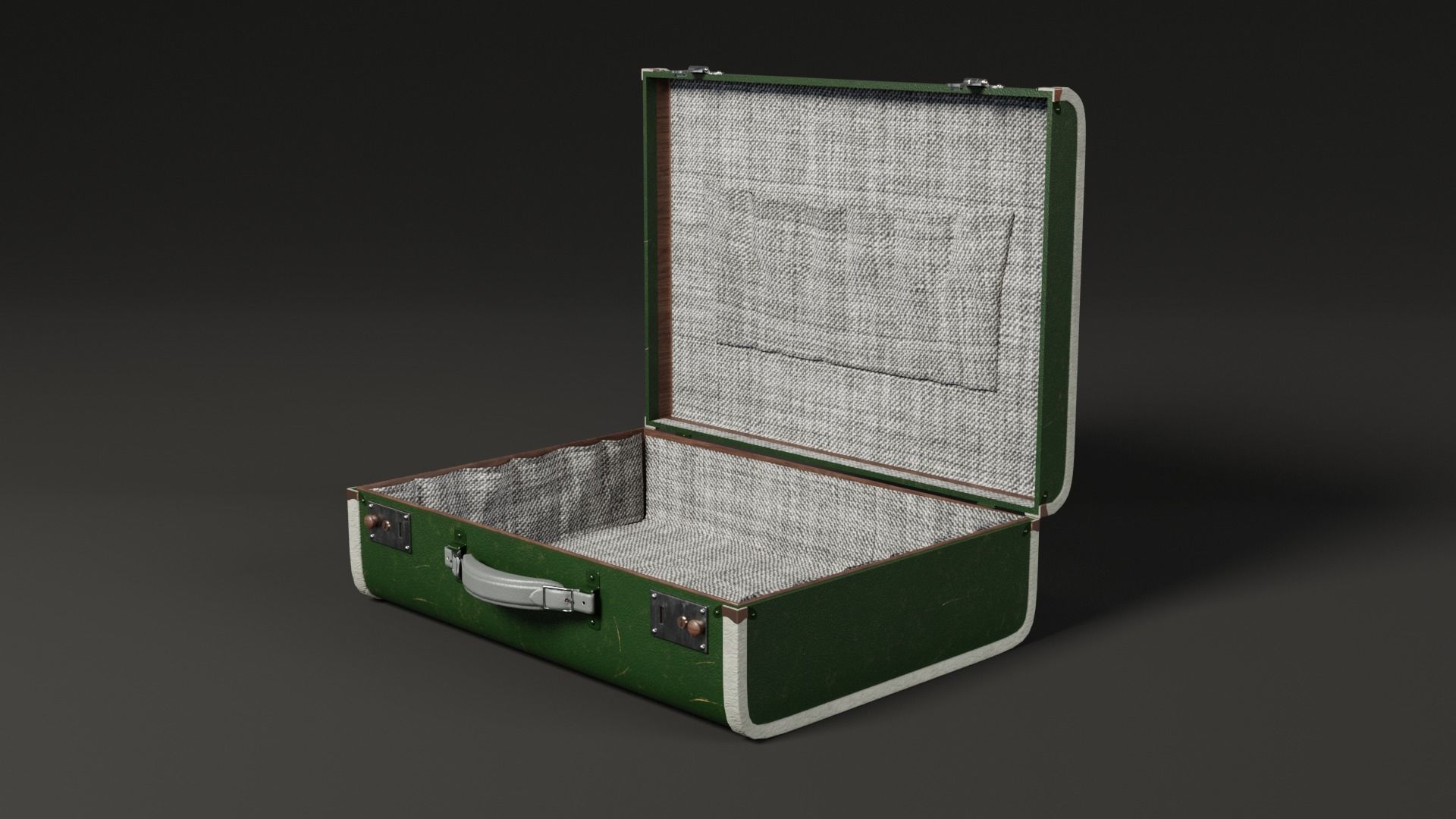 Classic Suitcase 3D model_10