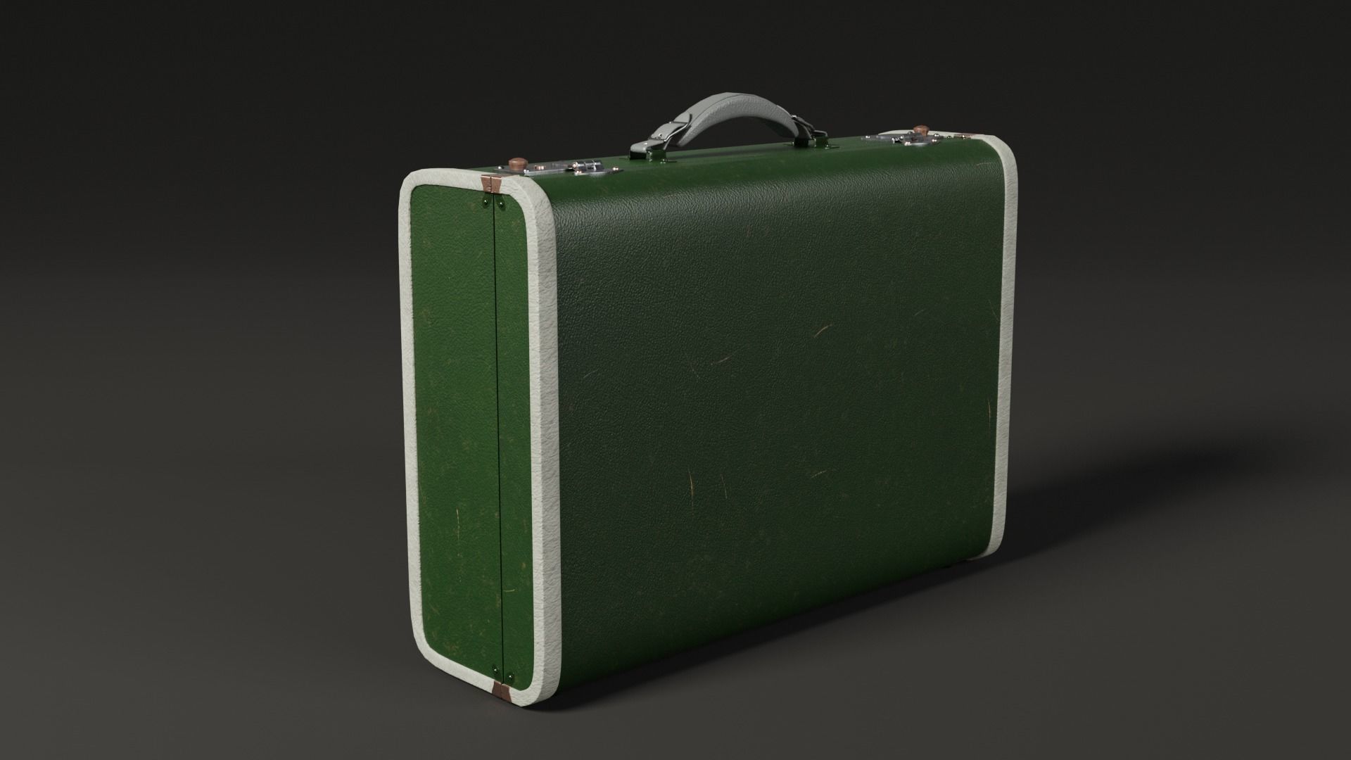 Classic Suitcase 3D model_14