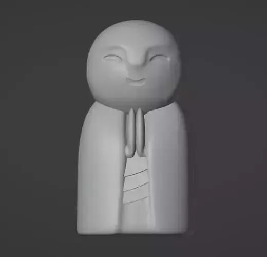 Little Buddha Figurine 3D print model