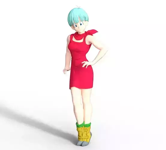 Bulma dragon ball Modeling