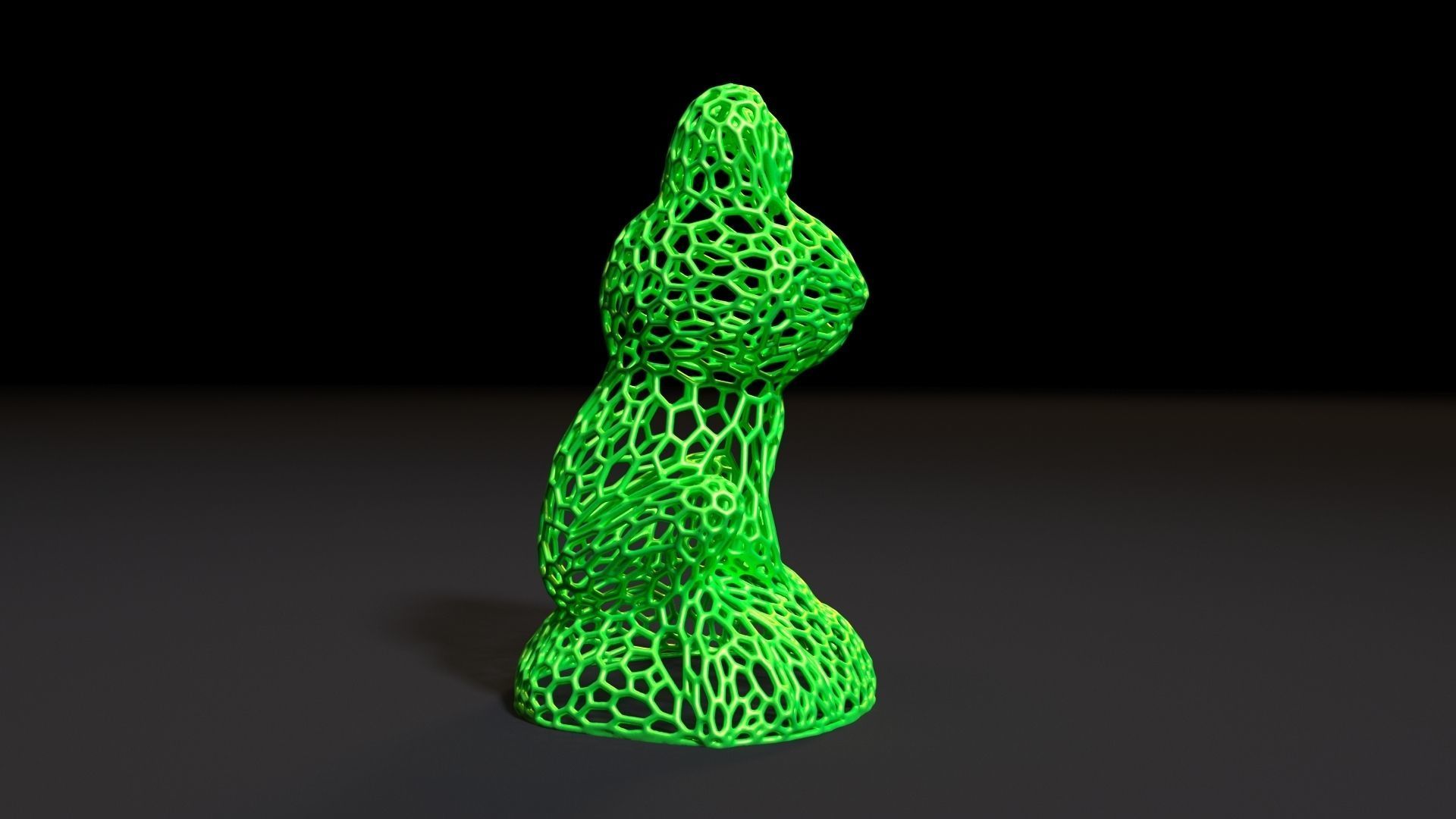Garden Frog 3D print model_6