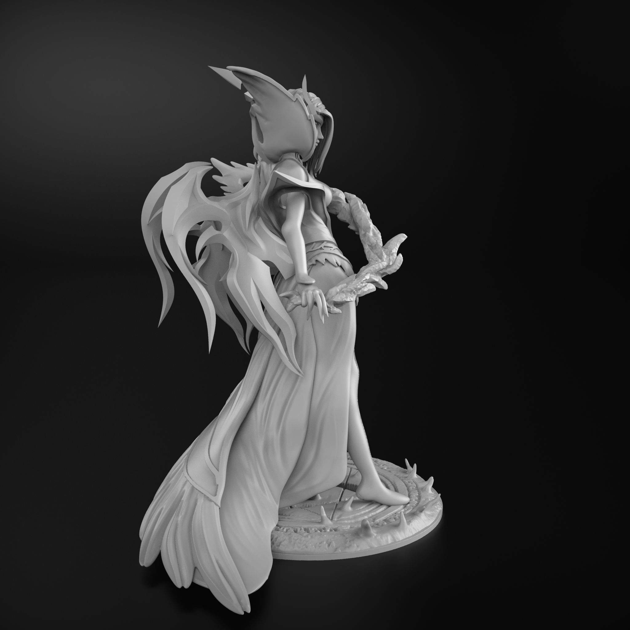 Coven Morgana League of legends 3D Model 3D print model_3