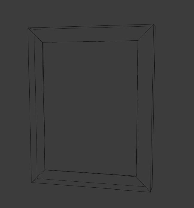 CGI or Video Game Painting Fairy Princess Low-poly 3D model_4