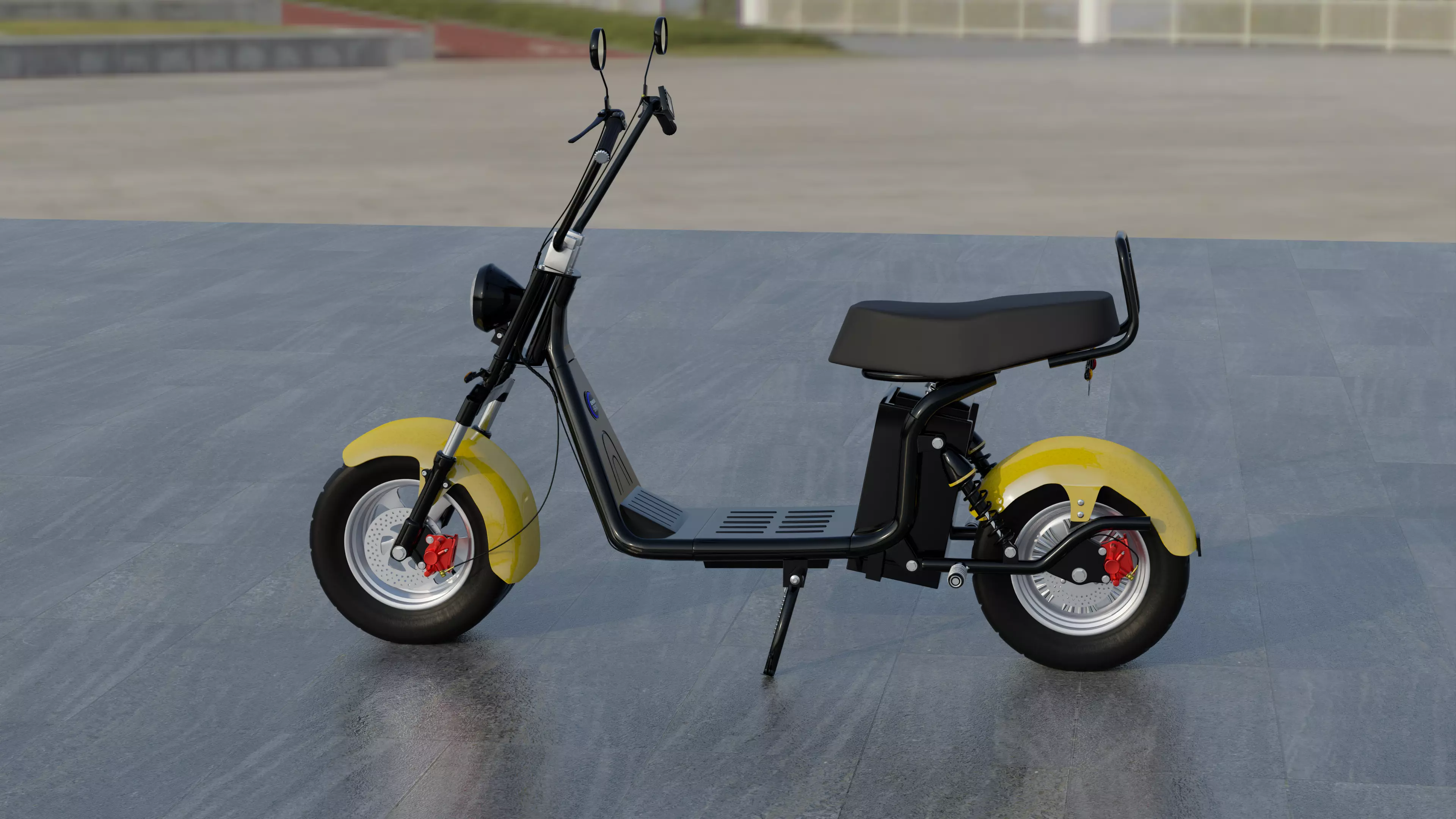 Electric Scooter Maxxter Rock 3D model
