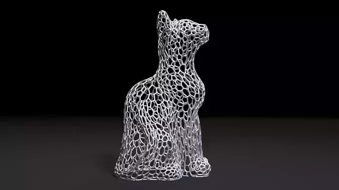 Cat statuette