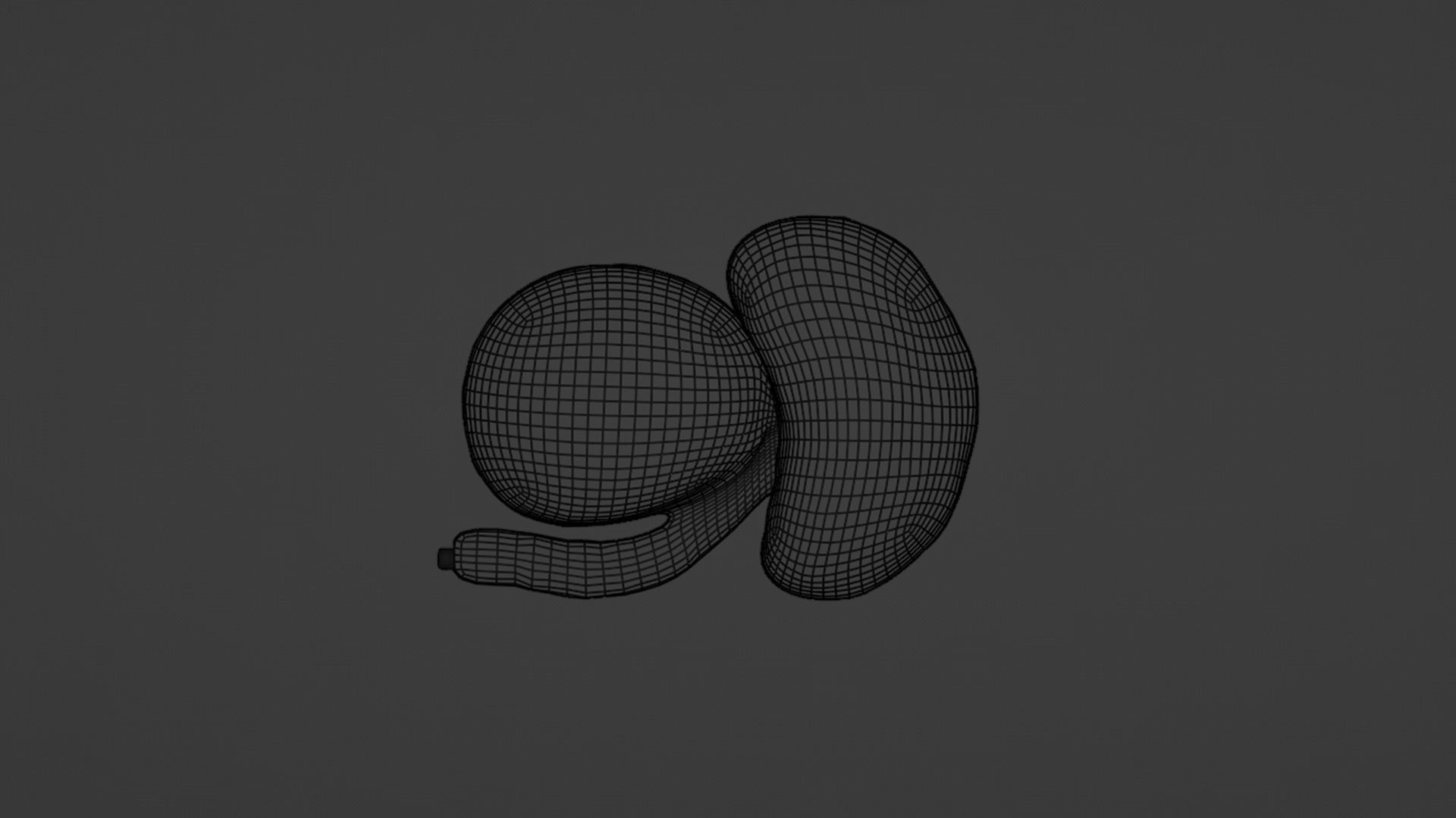 Cycle week 3-4 Low-poly 3D model_32