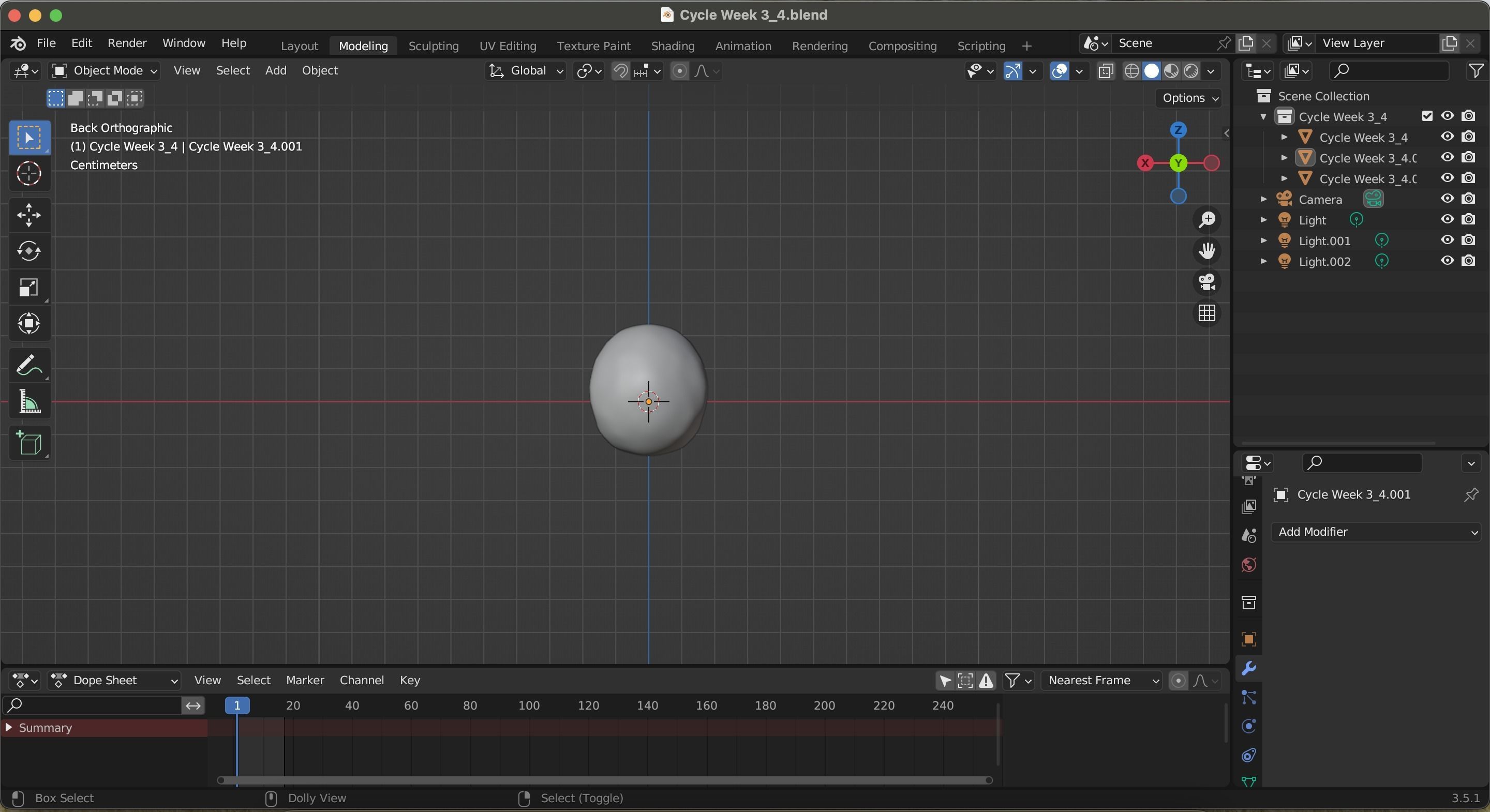 Cycle week 3-4 Low-poly 3D model_20