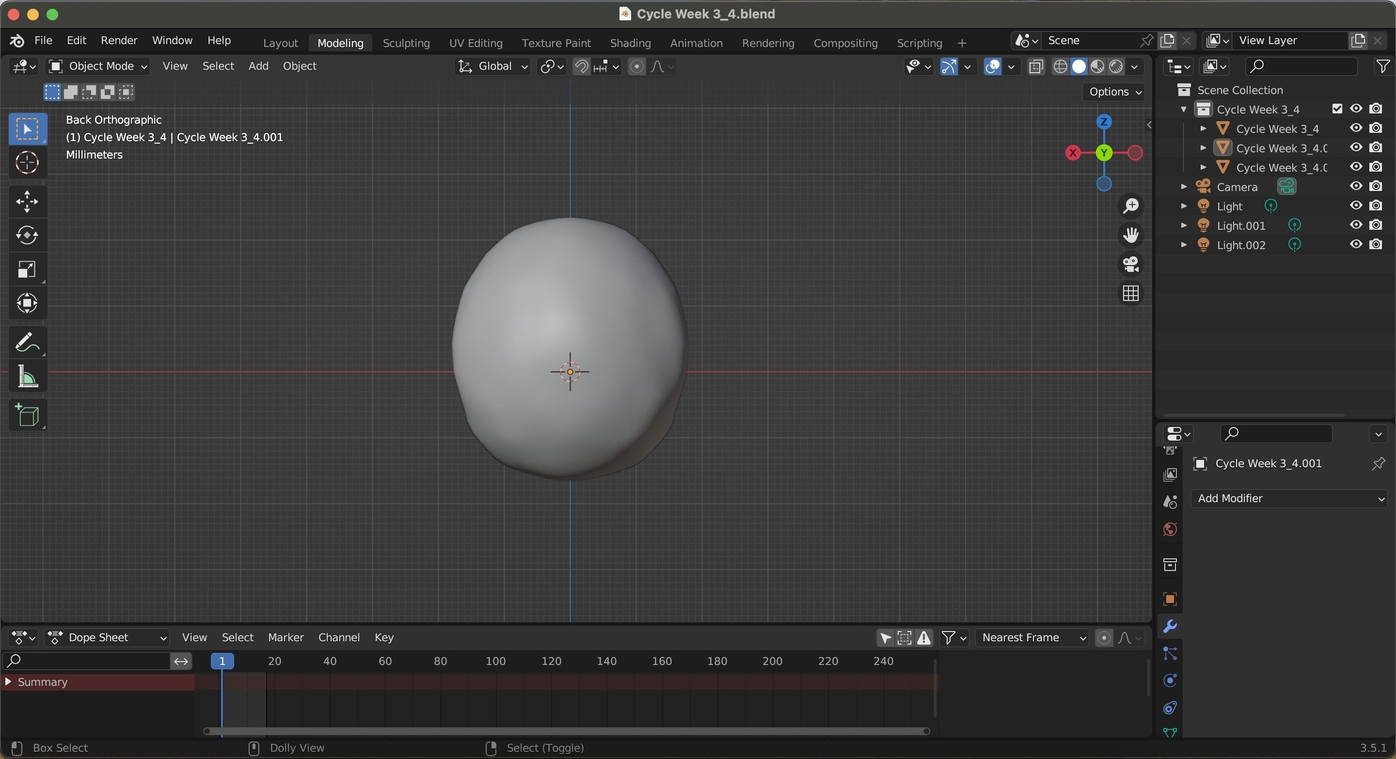 Cycle week 3-4 Low-poly 3D model_19