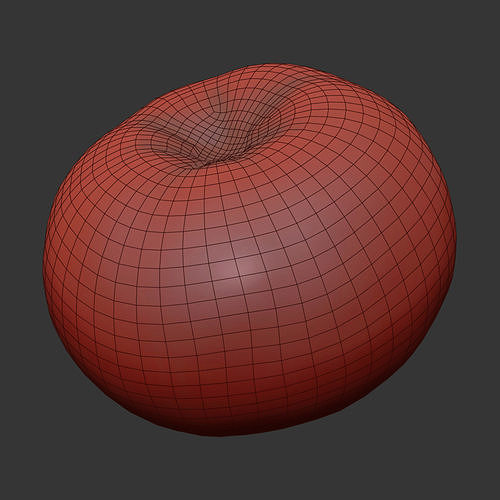 Tomato 3D model 7