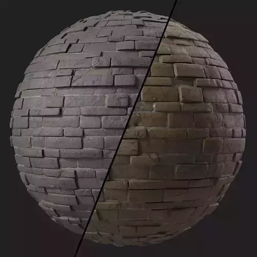 Stone Wall Materials 70- Decorative Stone Sbsar Pbr 4k Seamless