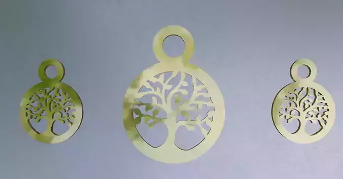 Tree pendant set