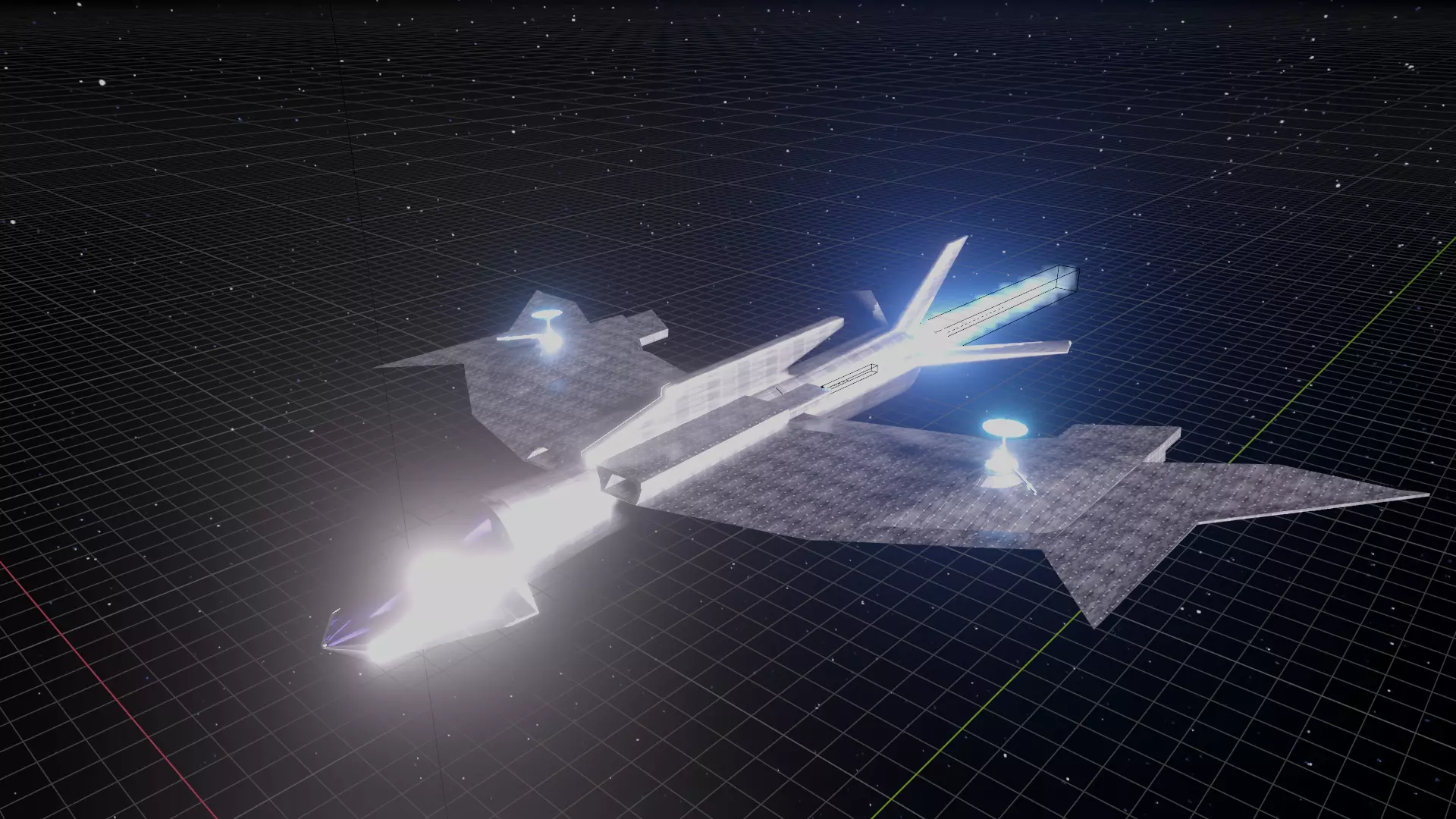 Spacecraft Free 3D model