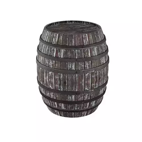 3D Barrel 3D Model