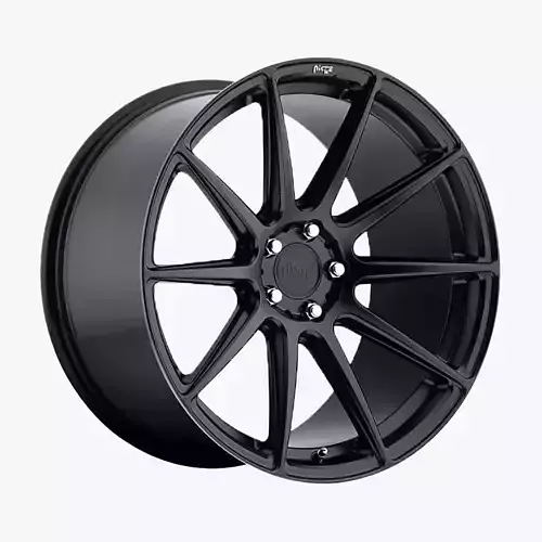 Niche Essen Wheel Offset Matte Black Low-poly 3D model