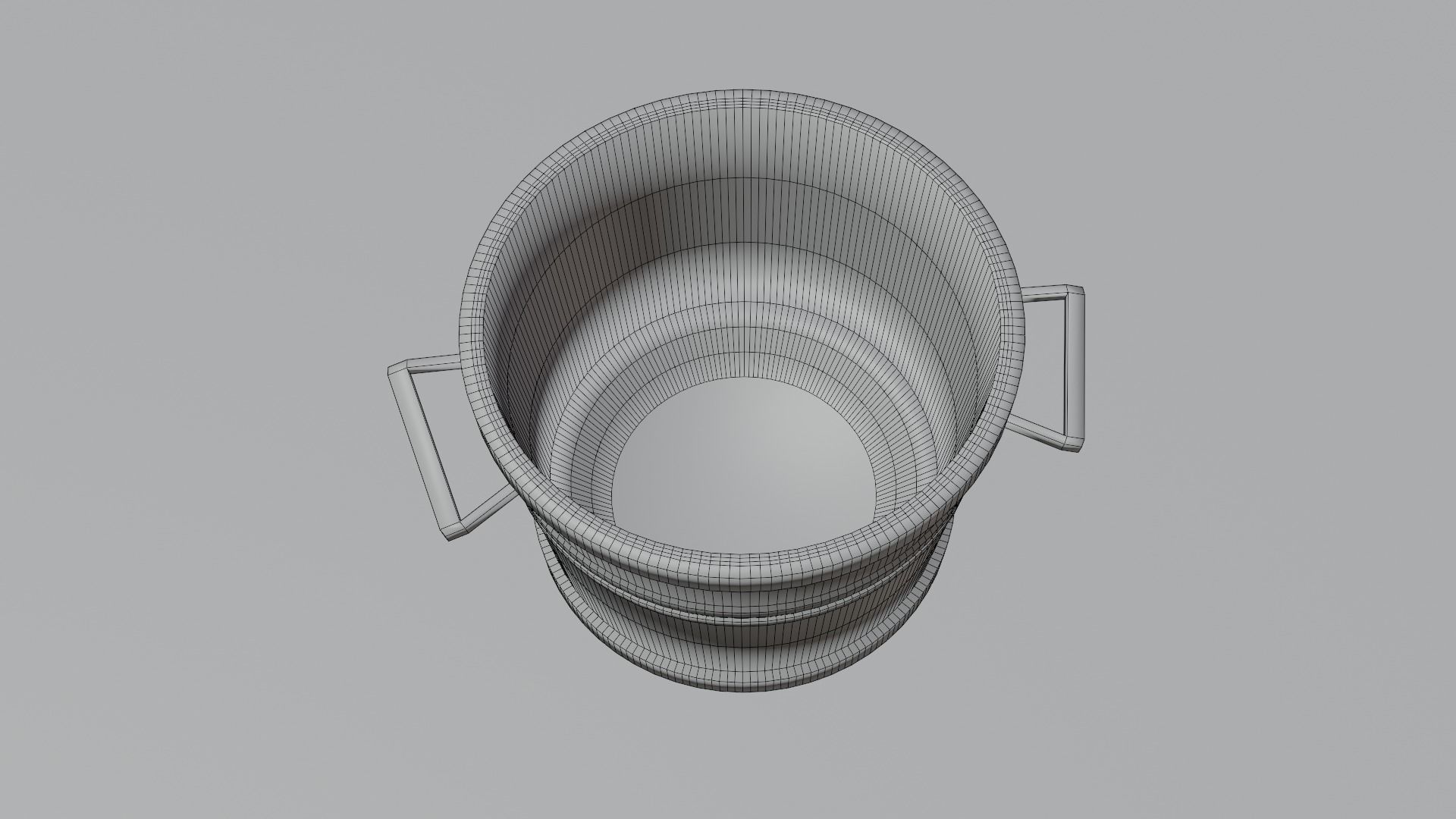 Metal Bucket 3D 3D model_5