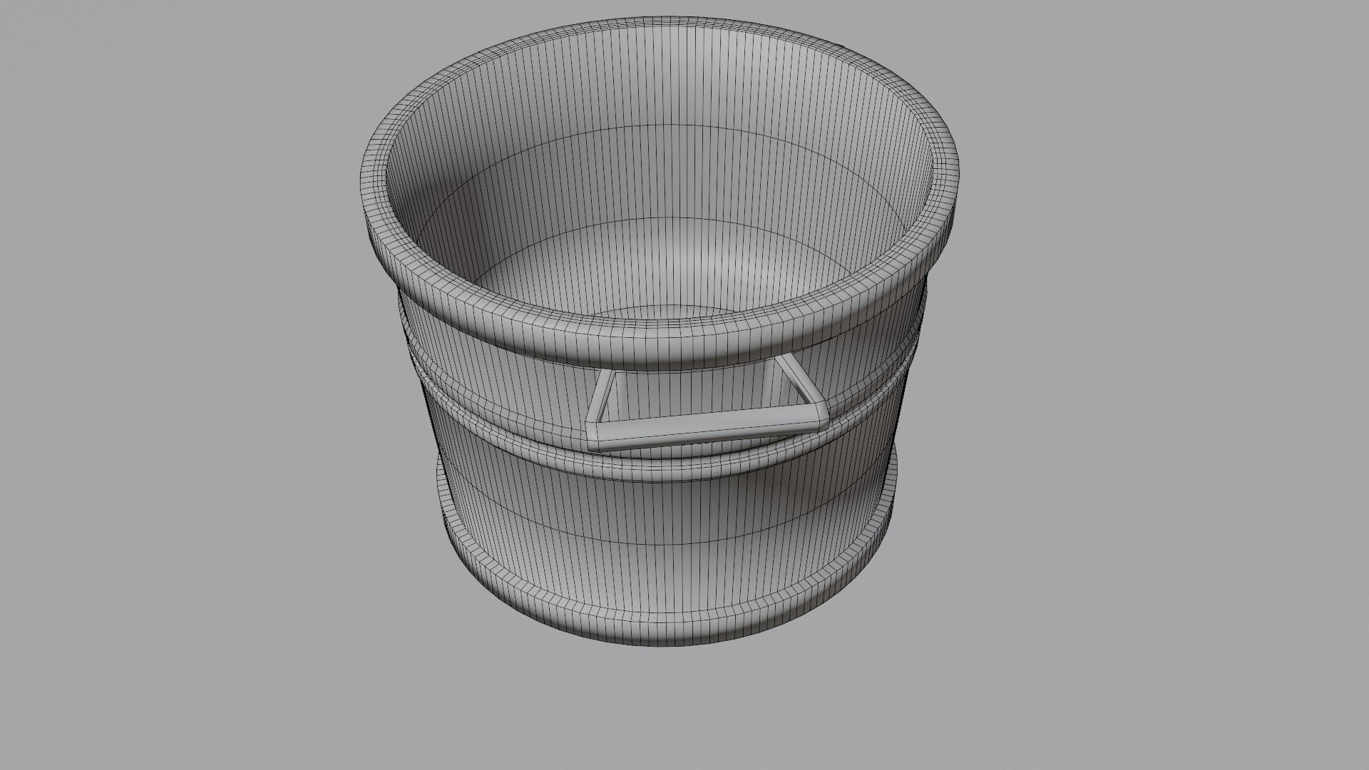 Metal Bucket 3D 3D model_6