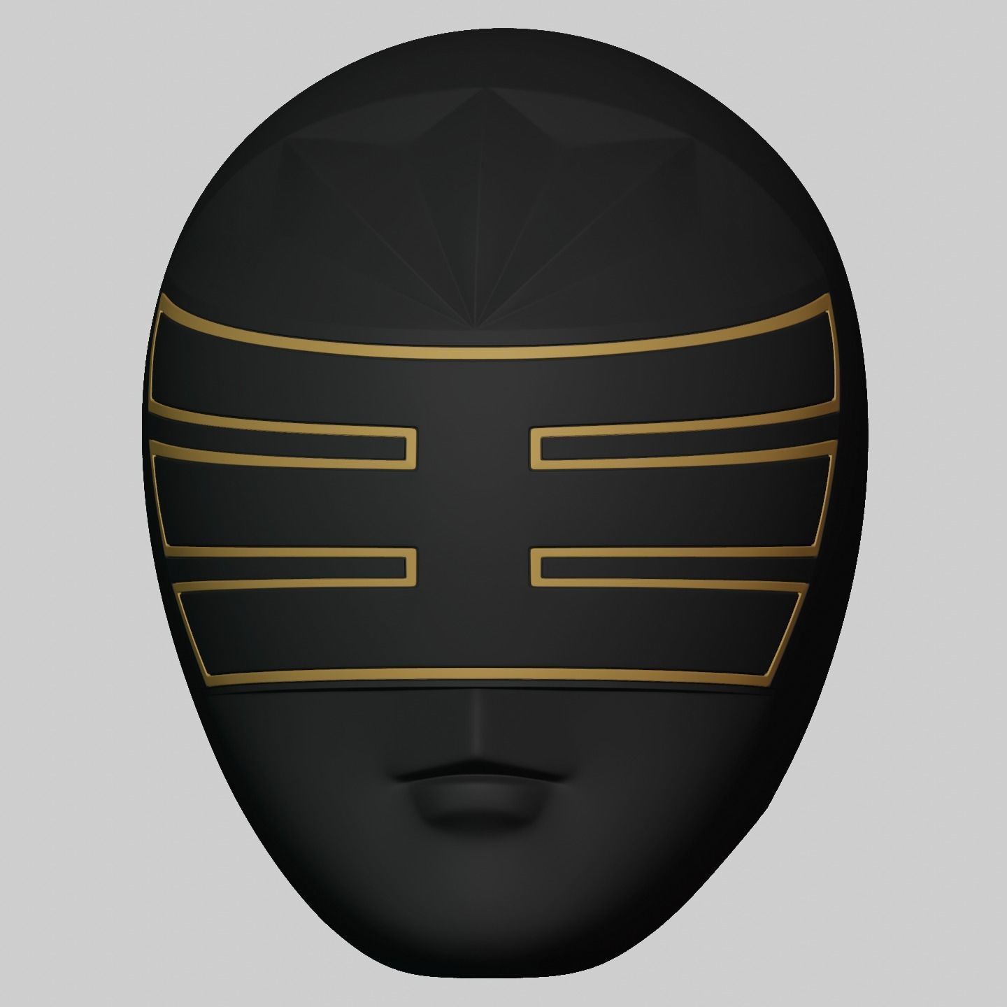 Gold Ranger from Power Rangers Zeo 3D print model_11